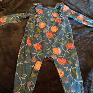 Tea Collection Romper 18-24M “Folksy Floral”